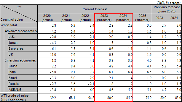 Global Economic Outlook